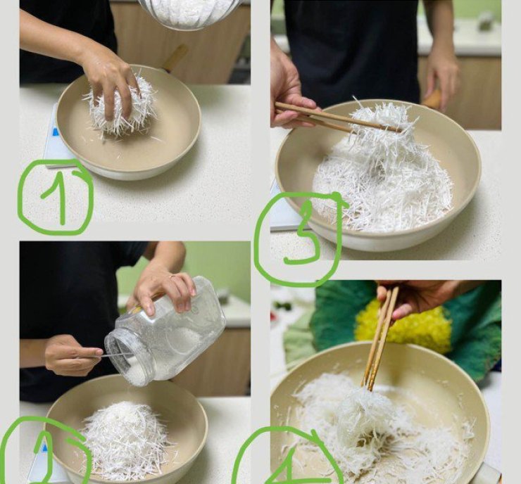 Cách làm xôi cốm sen dừa - thức quà mang hương vị tình thân vào những ngày cuối thu, thơm ngon, đơn giản Cách làm xôi cốm sen dừa - thức quà mang hương vị tình thân vào những ngày cuối thu, thơm ngon, đơn giản