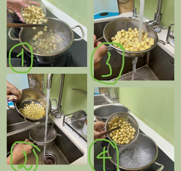 Cách làm xôi cốm sen dừa - thức quà mang hương vị tình thân vào những ngày cuối thu, thơm ngon, đơn giản Cách làm xôi cốm sen dừa - thức quà mang hương vị tình thân vào những ngày cuối thu, thơm ngon, đơn giản