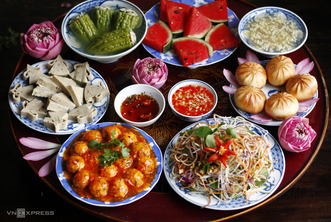 Bí quyết nấu món chay ngon, đủ dinh dưỡng Bí quyết nấu món chay ngon, đủ dinh dưỡng