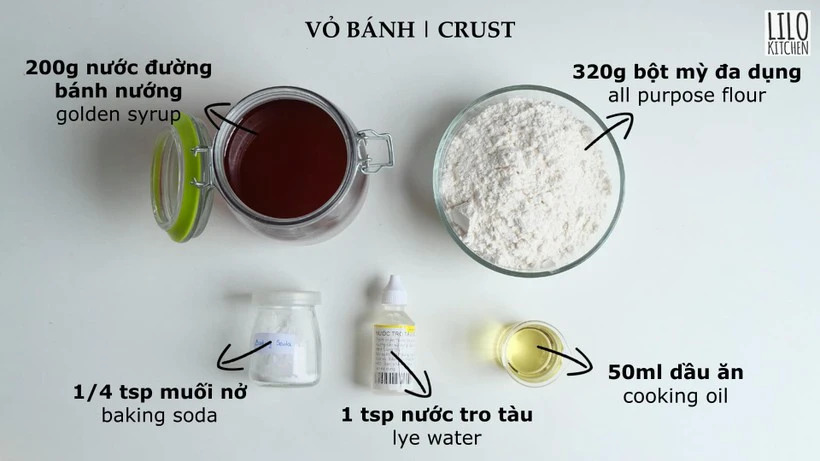 Cách làm bánh Trung thu nướng thập cẩm, thành công ngay lần đầu tiên Cách làm bánh Trung thu nướng thập cẩm, thành công ngay lần đầu tiên