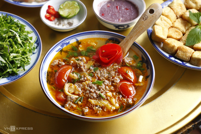 Canh riêu, đậu rán kiểu Hà Nội xưa