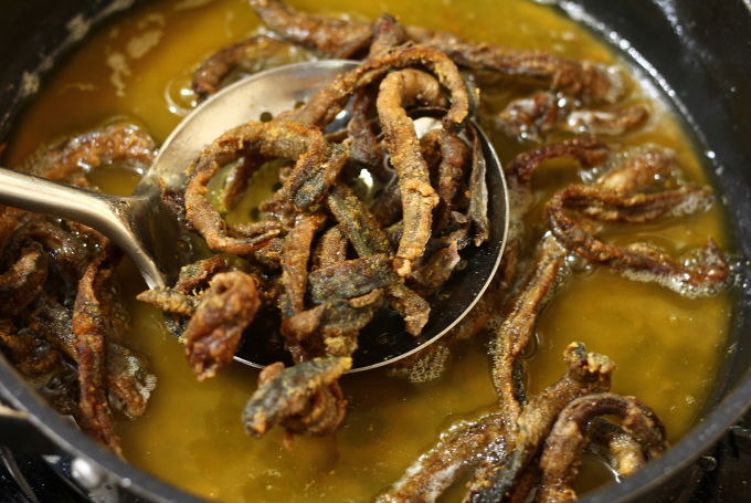 Miến lươn nước giòn ấm nồng ngày đông