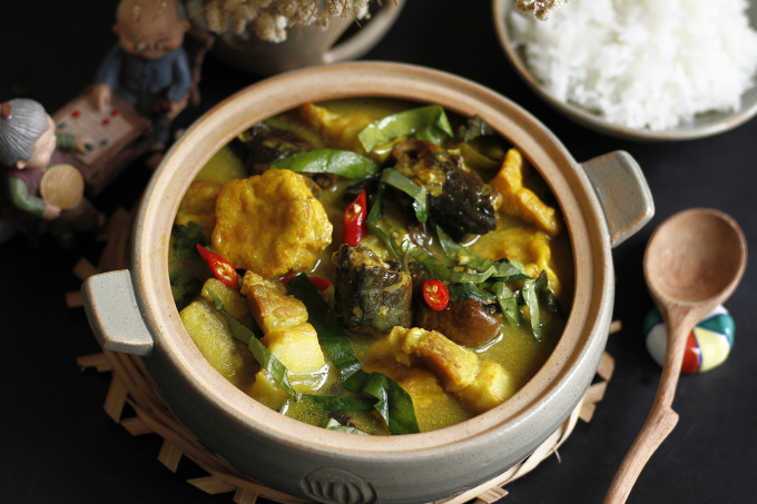 Lươn om chuối đậu nóng hổi ngày đông