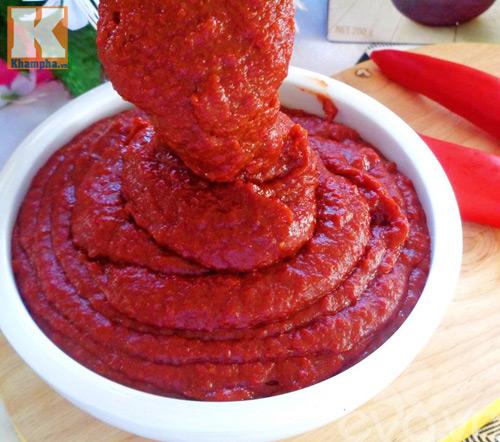 Cách làm tương ớt Hàn Quốc chuẩn vị