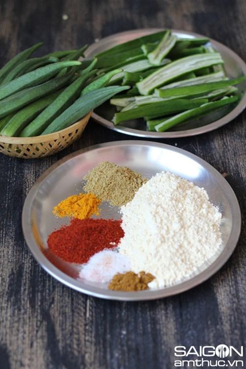 Biến tấu tempura đậu bắp kiểu Ấn tuyệt ngon