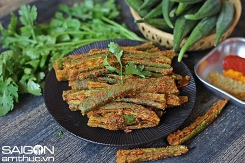 Biến tấu tempura đậu bắp kiểu Ấn tuyệt ngon