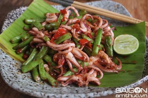 Công thức làm món râu mực xào sốt cay sambal hấp dẫn