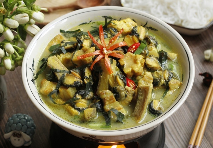 Bún ốc chuối đậu chuẩn vị Bắc, thơm ngon nức tiếng Bún ốc chuối đậu chuẩn vị Bắc, thơm ngon nức tiếng