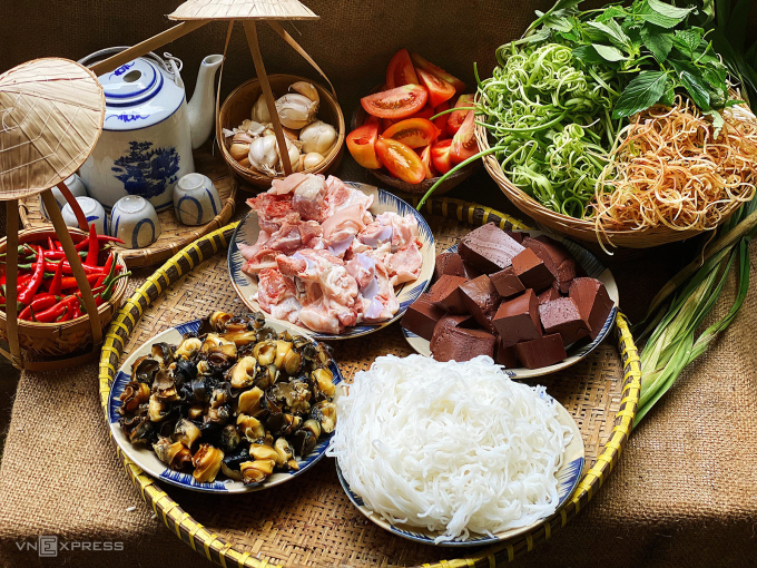 Cách nấu bún riêu vị Sài Gòn Cách nấu bún riêu vị Sài Gòn