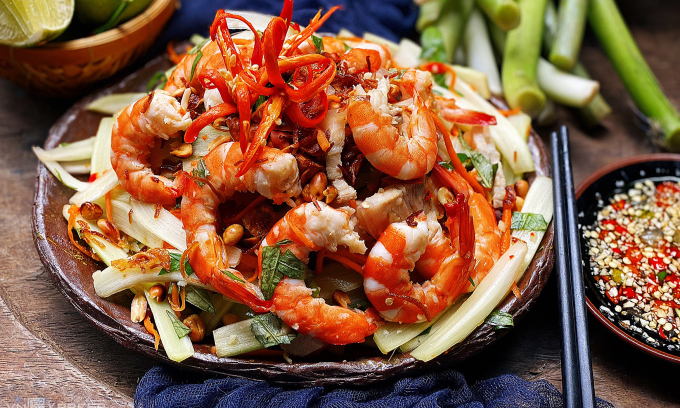 Cách làm gỏi lục bình, món ăn dân dã, bình dị