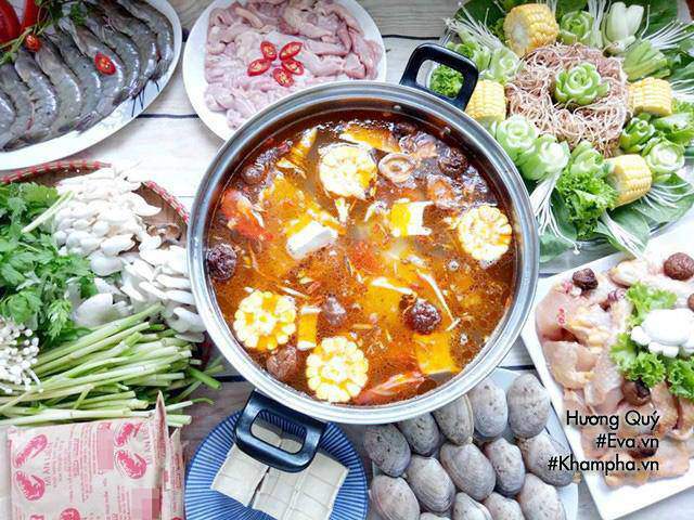 Cuối tuần không muốn đi đâu, ở nhà làm 5 món lẩu nhâm nhi cực đã