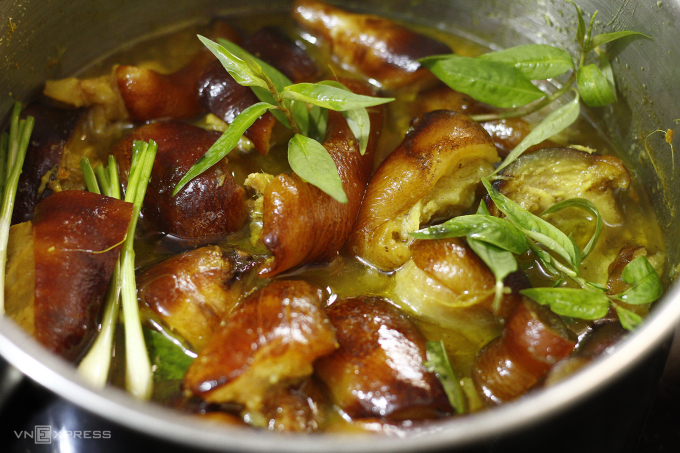 Giả cầy Hà Nội nấu theo lối xưa