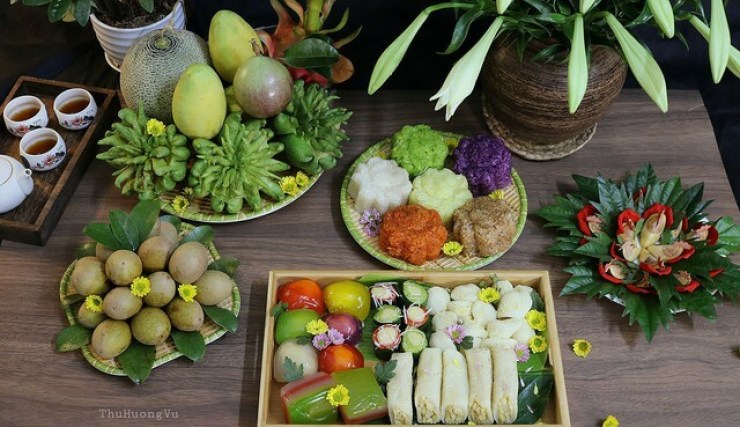 Chiêm ngưỡng loạt ảnh mâm cúng Tết Đoan Ngọ đẹp hút hồn của các mẹ đảm, nhìn mà không nỡ ăn