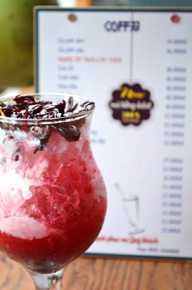 Mứt hoa atiso đỏ