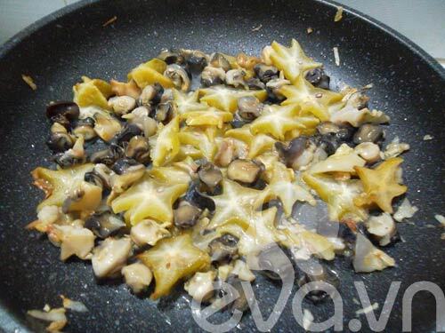 Ốc xào khế cực ngon Ốc xào khế cực ngon