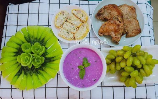 9X khoe cơm gia đình đặc sắc, dân mạng lại lo 