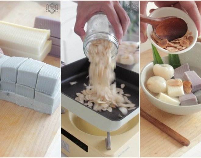 Tranh thủ vải vào mùa, làm ngay chè khúc bạch tươi mát thơm ngon, beo béo giải nhiệt ngày hè