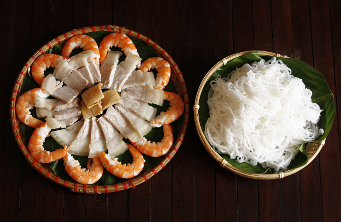 Bún suông - đặc sản Trà Vinh