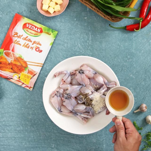 Đùi ếch chiên bơ cay