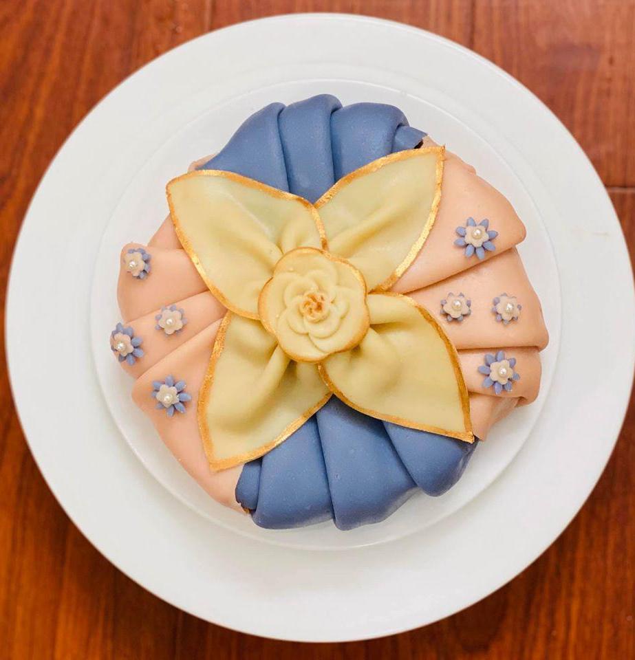 Tự làm túi xôi hoa đậu phong cách Hàn Quốc đang 