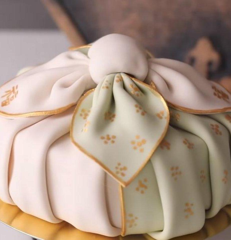 Tự làm túi xôi hoa đậu phong cách Hàn Quốc đang 