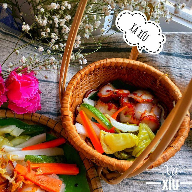 Làm ngay xôi xá xíu cho cả nhà bữa sáng tuyệt ngon lại chắc bụng