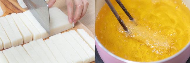 Xôi chiên giòn - món ăn vặt siêu ngon cho ngày se lạnh Xôi chiên giòn - món ăn vặt siêu ngon cho ngày se lạnh