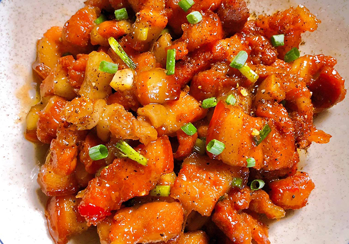 Thịt ba chỉ kho tiêu Thịt ba chỉ kho tiêu