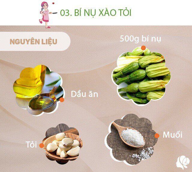 Hôm nay nấu gì: Gợi ý 4 món ngon cho bữa tối