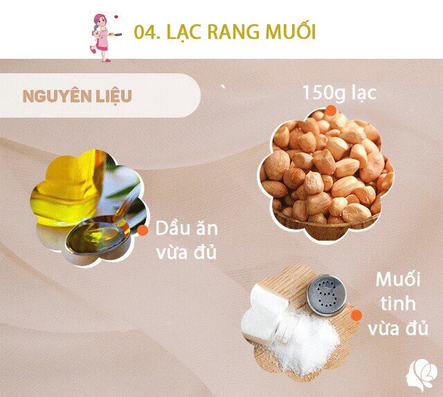 Hôm nay nấu gì: Gợi ý 4 món ngon cho bữa tối