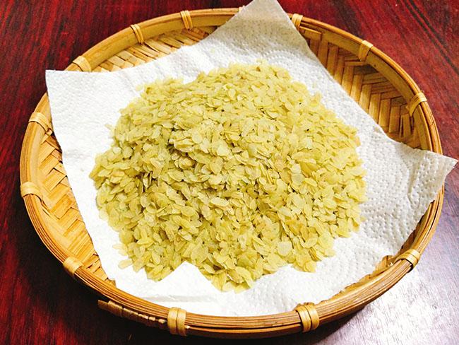 Xôi cốm hạt sen dẻo ngọt lưu trọn hương vị mùa thu
