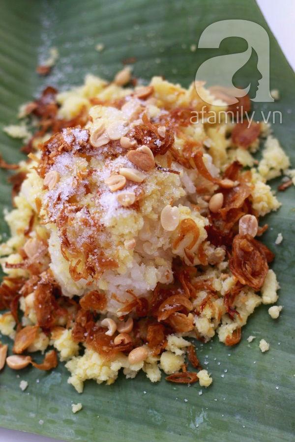 Ăn sáng ngon với xôi ngô tự nấu!