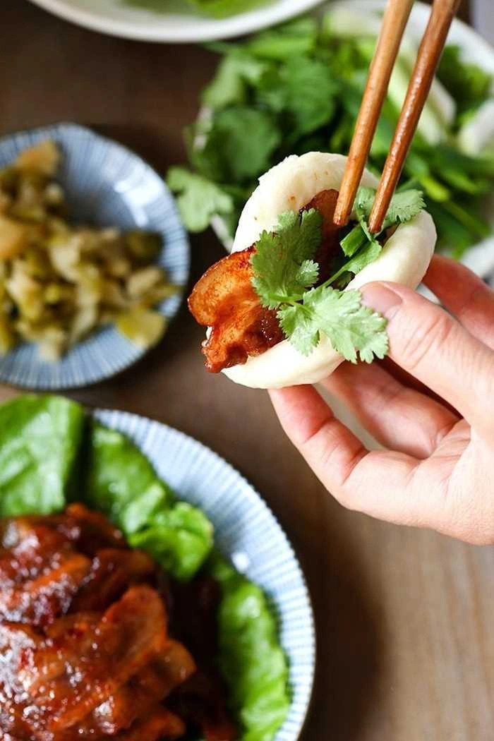 Học ngay cách làm bánh bao kẹp thịt thơm ngon chuẩn vị Đài Học ngay cách làm bánh bao kẹp thịt thơm ngon chuẩn vị Đài