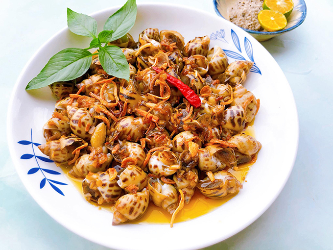 8 món ốc xào dai ngon cho ngày đầu thu
