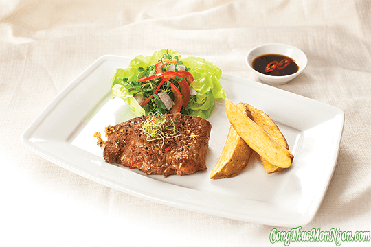 Bò bít tết, món Tây giàu dinh dưỡng, hợp khẩu vị người Việt Bò bít tết, món Tây giàu dinh dưỡng, hợp khẩu vị người Việt