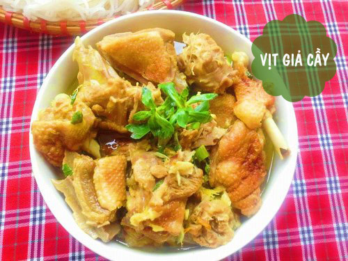 Bữa ăn ngon mê vì có vịt giả cầy Bữa ăn ngon mê vì có vịt giả cầy