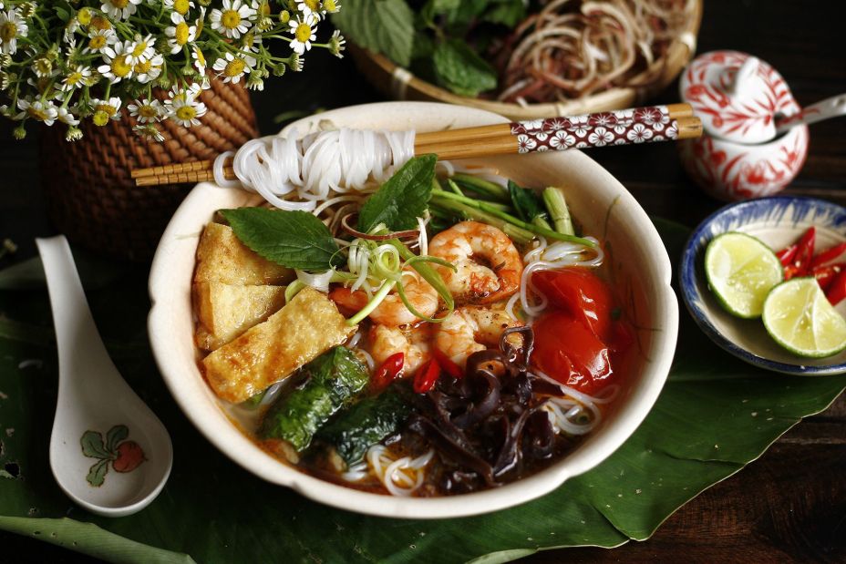 Bún tôm Quảng Ninh đổi vị cuối tuần