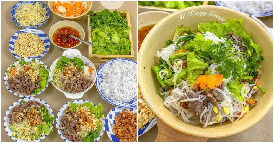 Cả nhà chán cơm, mẹ đảm làm ngay bún bò Nam Bộ ngon mát, ai cũng thích mê