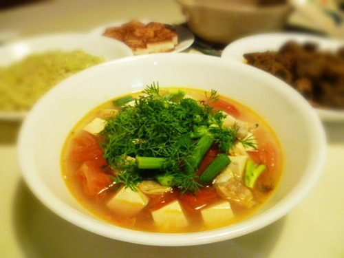Canh ngao chua cho bữa cơm ngon Canh ngao chua cho bữa cơm ngon