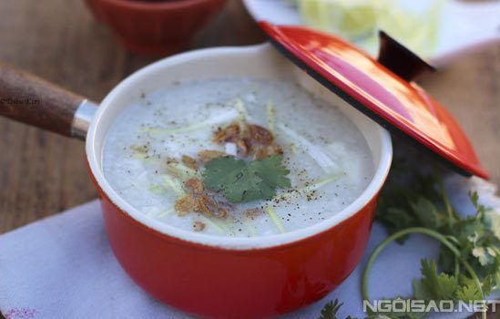 Cháo cá nóng ấm ngon miệng