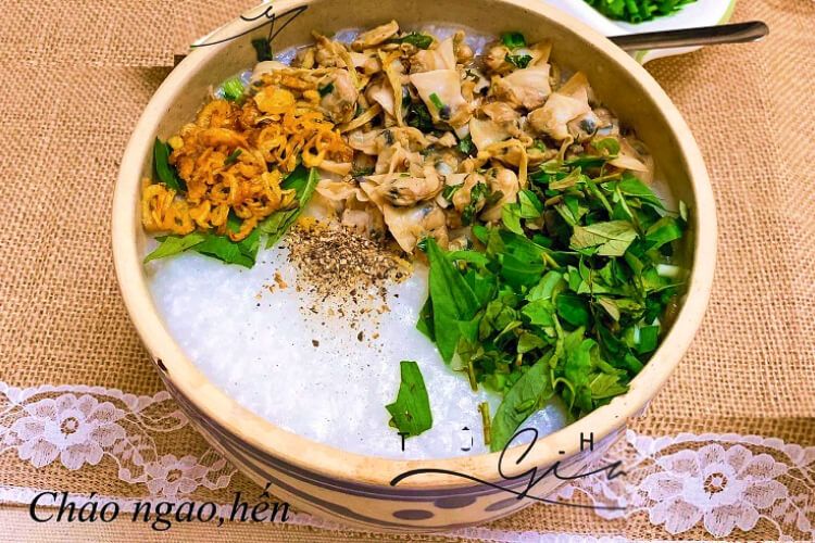 Cháo ngao đậu xanh món ngon giàu dinh dưỡng Cháo ngao đậu xanh món ngon giàu dinh dưỡng