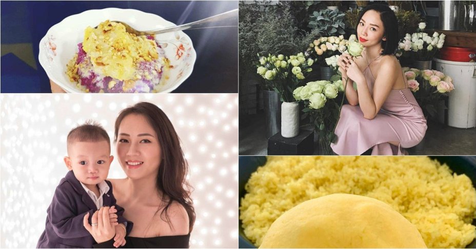 Gái chưa chồng, mẹ bỉm sữa khéo nhất showbiz Việt đua nhau làm xôi mùa dịch