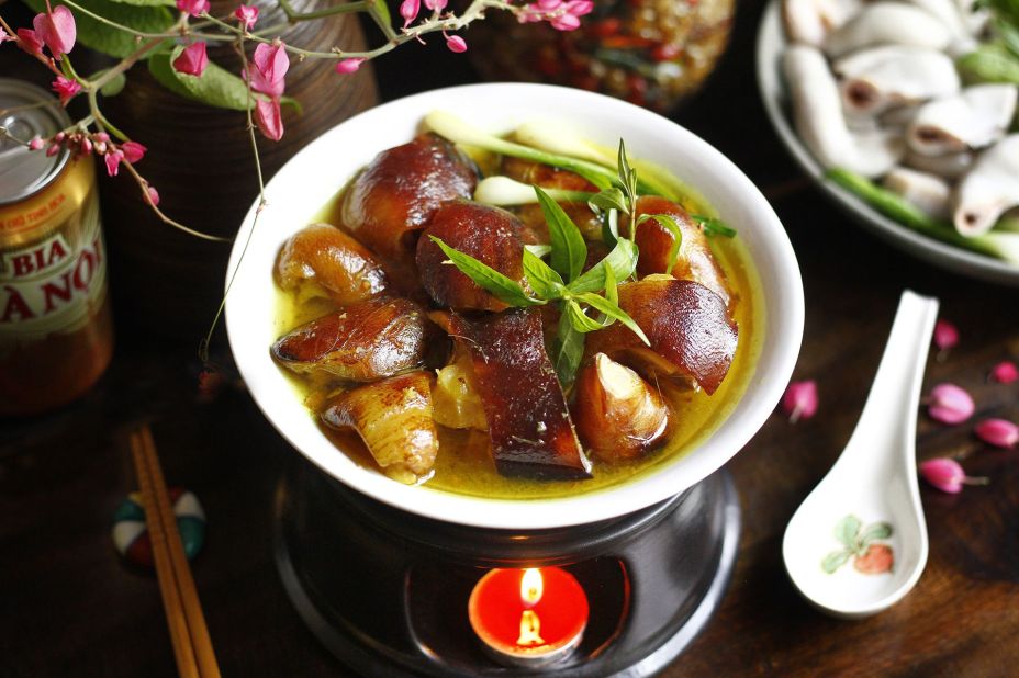 Giả cầy Hà Nội nấu theo lối xưa