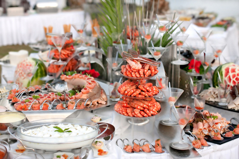 Gia vị chính của tiệc buffet