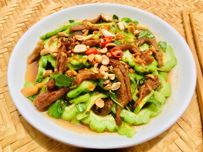 Gỏi khổ qua khô bò Gỏi khổ qua khô bò