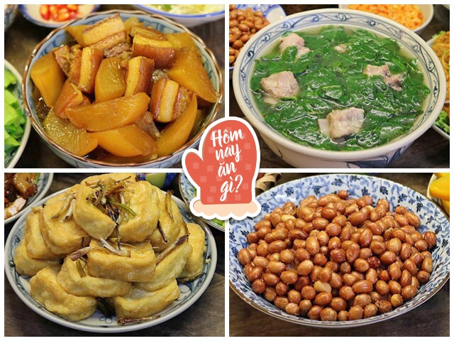 Hôm nay nấu gì: Bữa tối cực dân dã với 4 món dễ nấu mà ngon