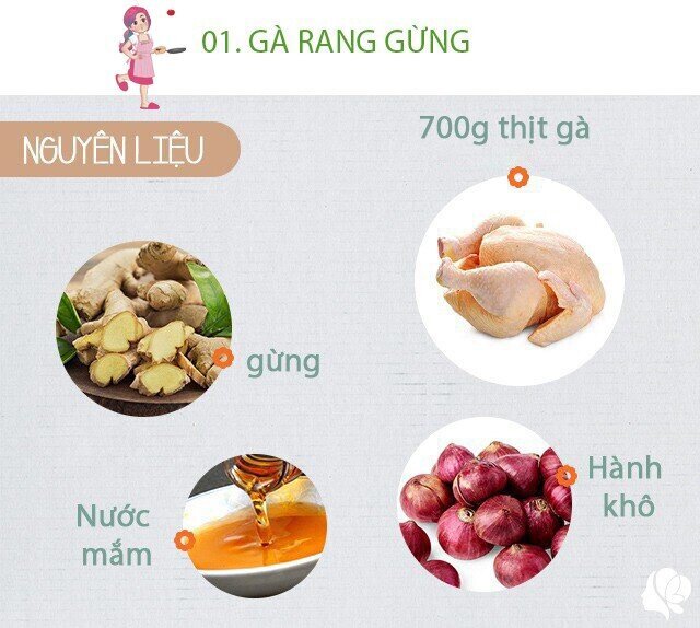 Hôm nay nấu gì: Gợi ý 4 món ngon cho bữa tối