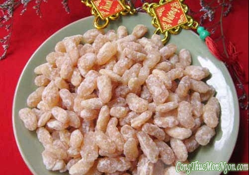 Hướng dẫn làm món mứt đậu trắng