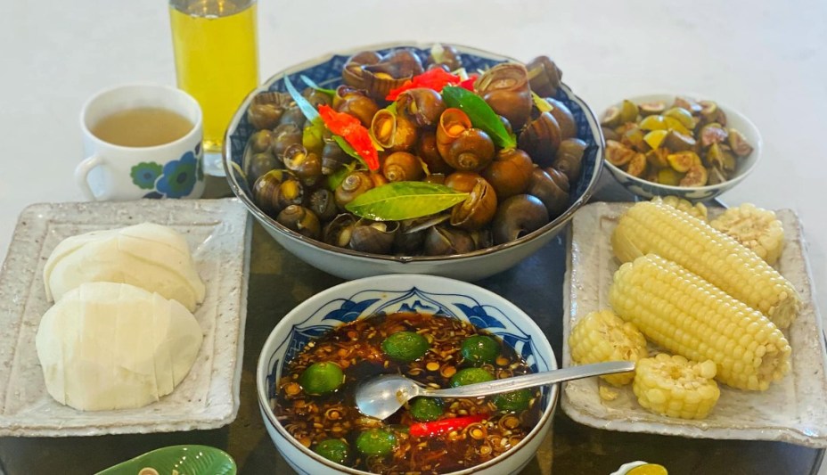 Mát trời học bố đảm cách luộc ốc ngon, mẹo 