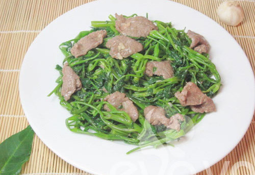 Món Ngon Dễ Làm - Thịt Trâu Xào Rau Muống Món Ngon Dễ Làm - Thịt Trâu Xào Rau Muống